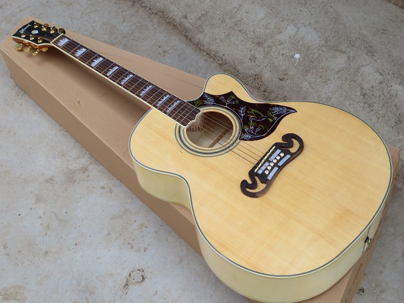 GibsonStyle SJ-200 cutaway TOP SOLID