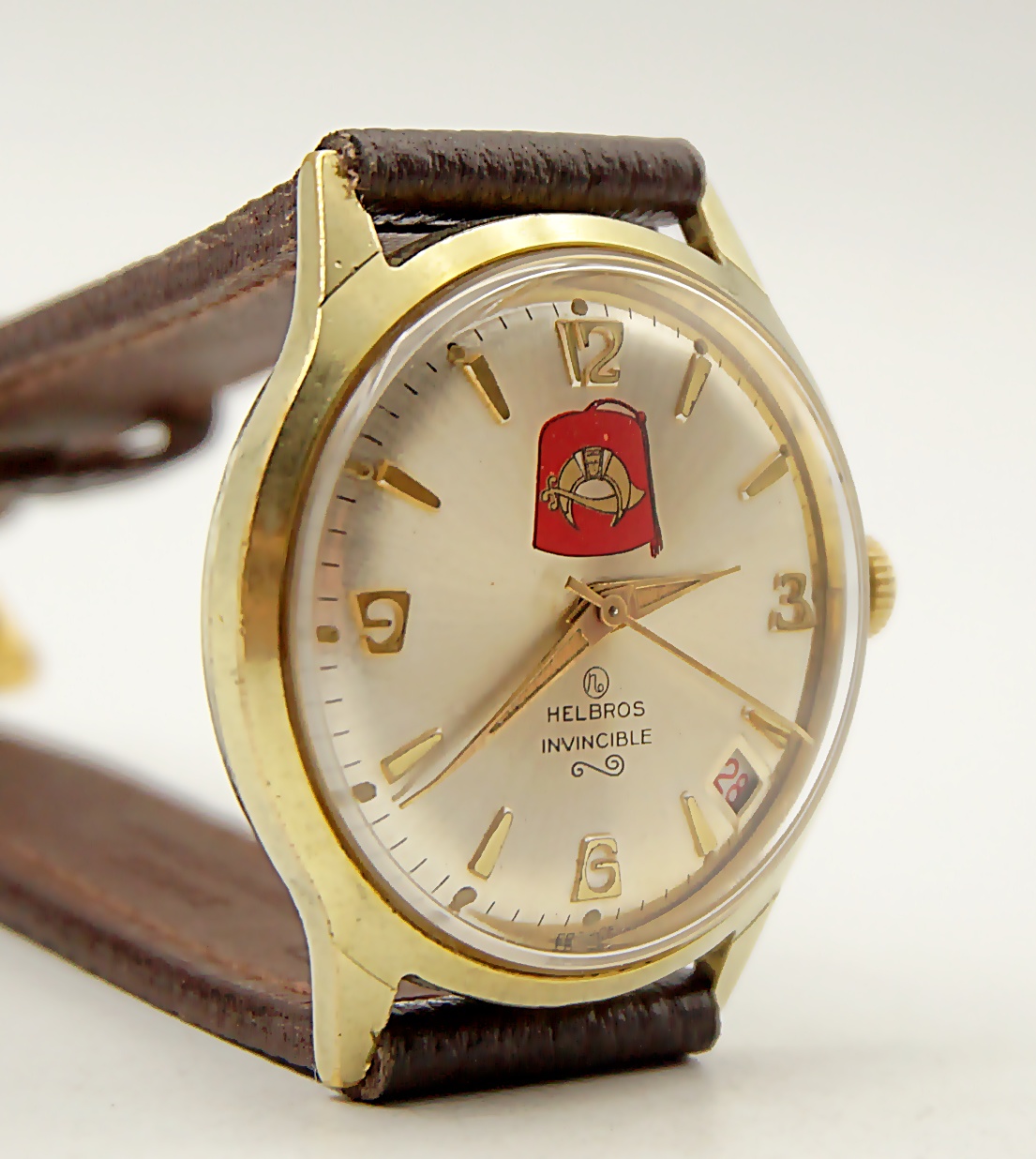 นาฬิกาเก่า HELBROS ไขลาน