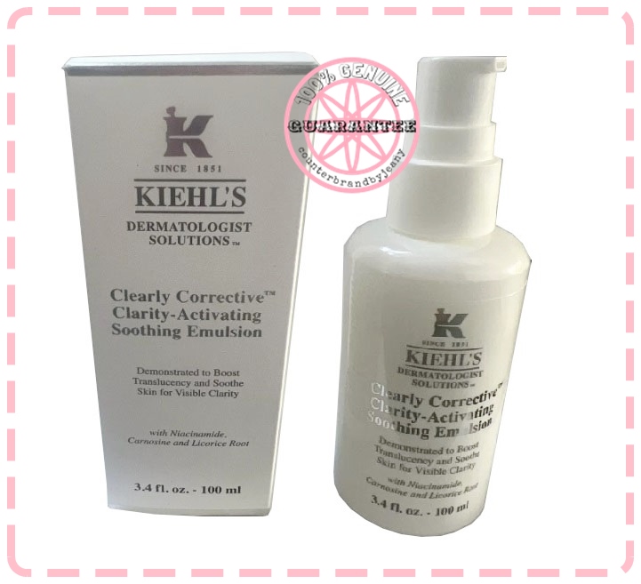 PRE-ORDER: KIEHL'S Clearly Corrective Clarity Activating Soothing Emulsion