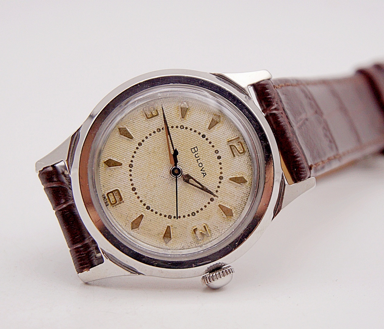 นาฬิกาเก่า BULOVA ไขลาน