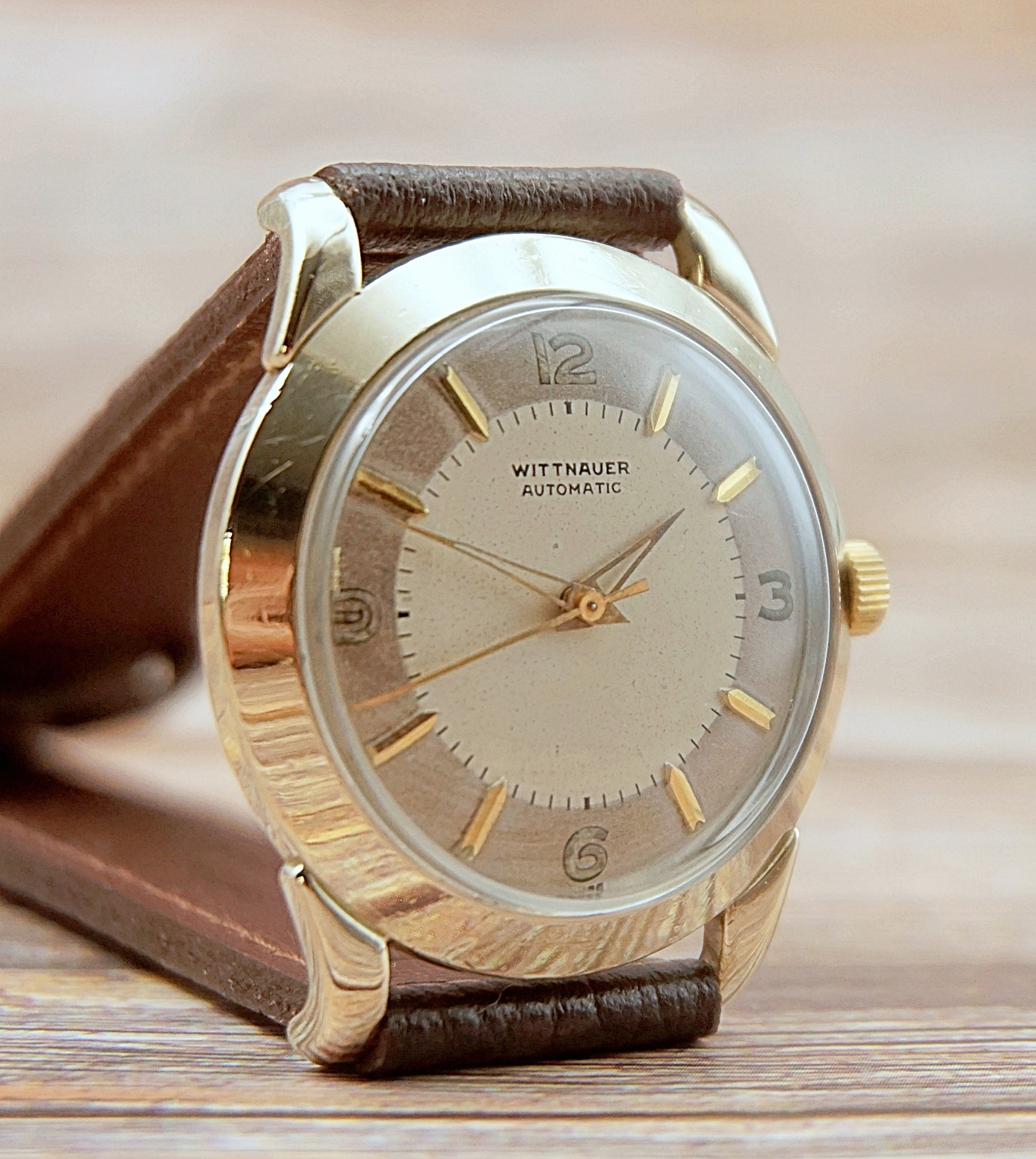 นาฬิกาเก่า WITTNAUER BY LONGINES ออโตเมติก