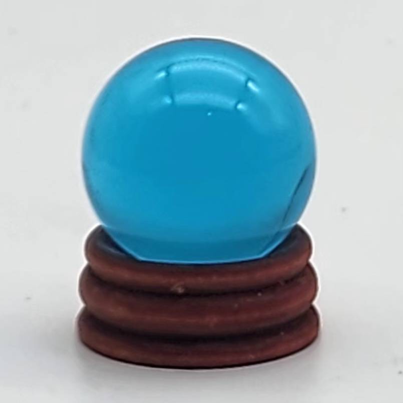 ลูกแก้วใส 30มิล (3 ซม.)เกรดA ลูกแก้วแท้ไม่ลอกสีธรรมชาติ (ลดพิเศษ) ใข่งานภายนอกได้