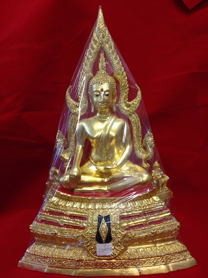 พระพุทธชินราชขนาด 5 นิ้ว พิมพ์ใหญ่ฐาน2 ชั้น มีพุทธลักษณะที่งดงาม พิษณุโลกรหัส0003
