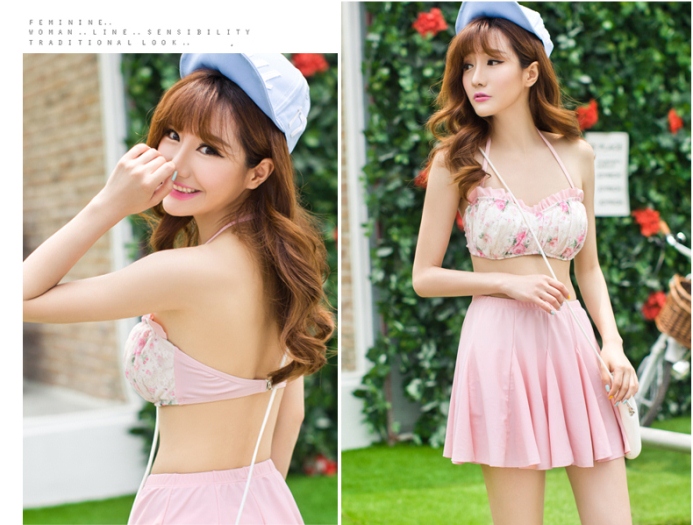 ชุดว่ายน้ำงาน vicki แบบ3ชิ้น มี2สี ชมพู,ฟ้า มีไซส์ M,XL ราคาส่ง3 ชิ้นคละแบบได้ทั้งร้าน ชุดละ 990 บาทค่ะ