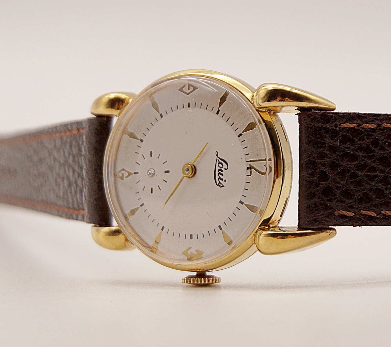 นาฬิกาเก่า LOUIS ไขลานพร้อมกล่อง