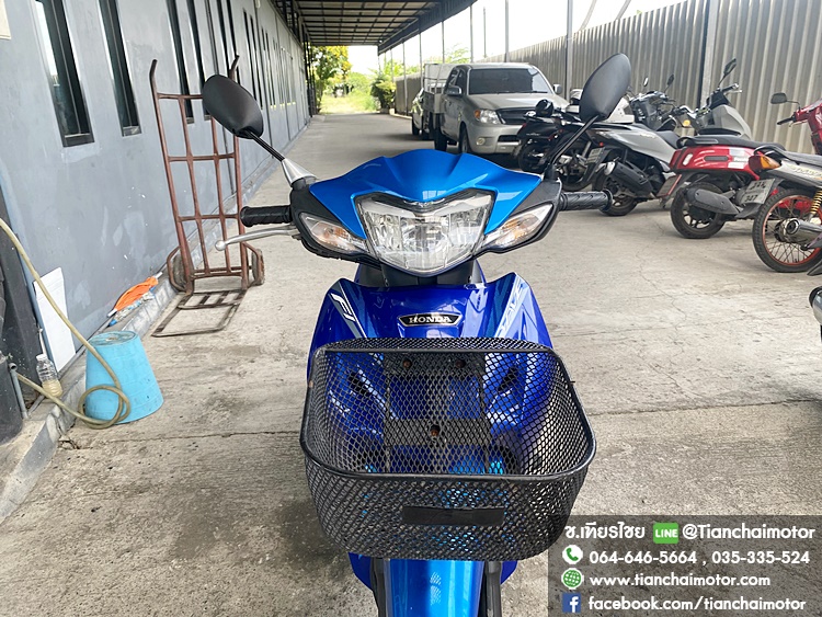 ★ดาวน์3,500★WAVE110I ปี 62 สีน้ำเงิน ล้อแม็กซ์ สตาร์ทมือ เครื่องเดิมๆ เครื่องดี ศูนย์ดี รถพร้อมใช้งาน ราคา 33,900 (ตามสภาพ)