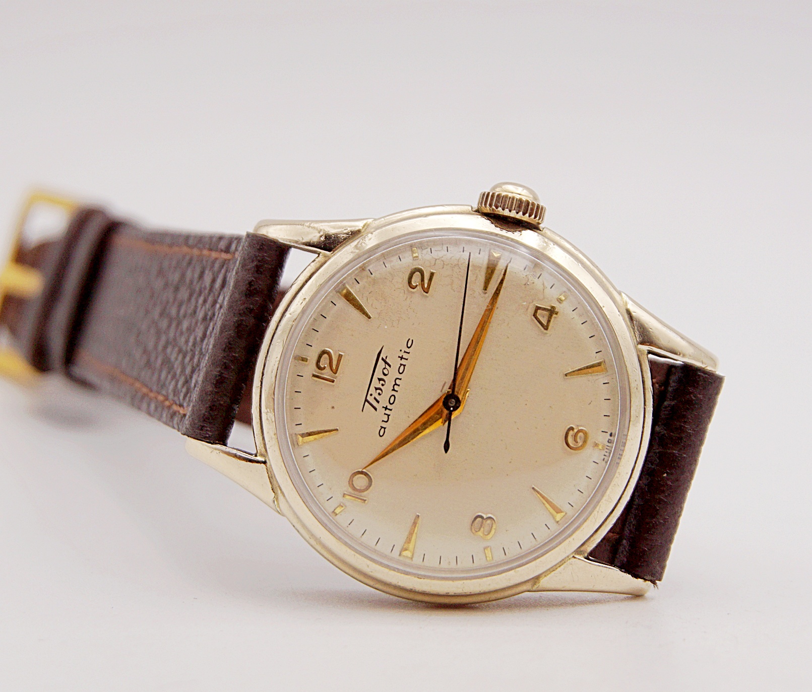 นาฬิกาเก่า TISSOT ออโตเมติกครึ่งรอบ