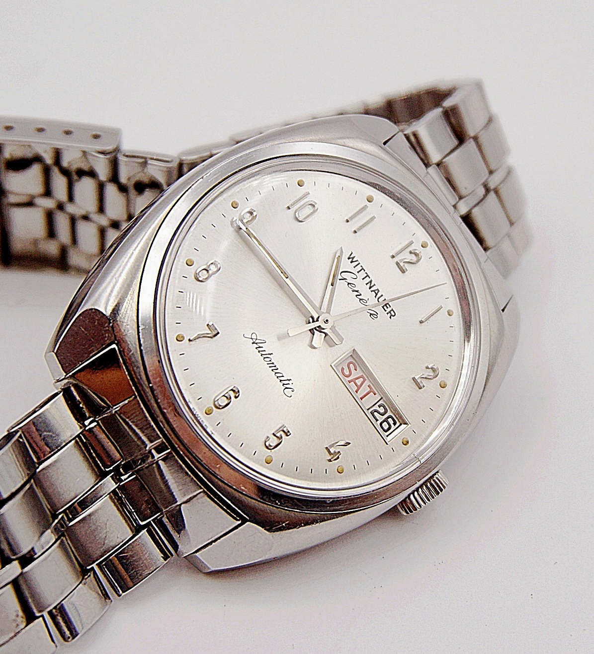 นาฬิกาเก่า WITTNAUER BY LONGINES ออโตเมติก