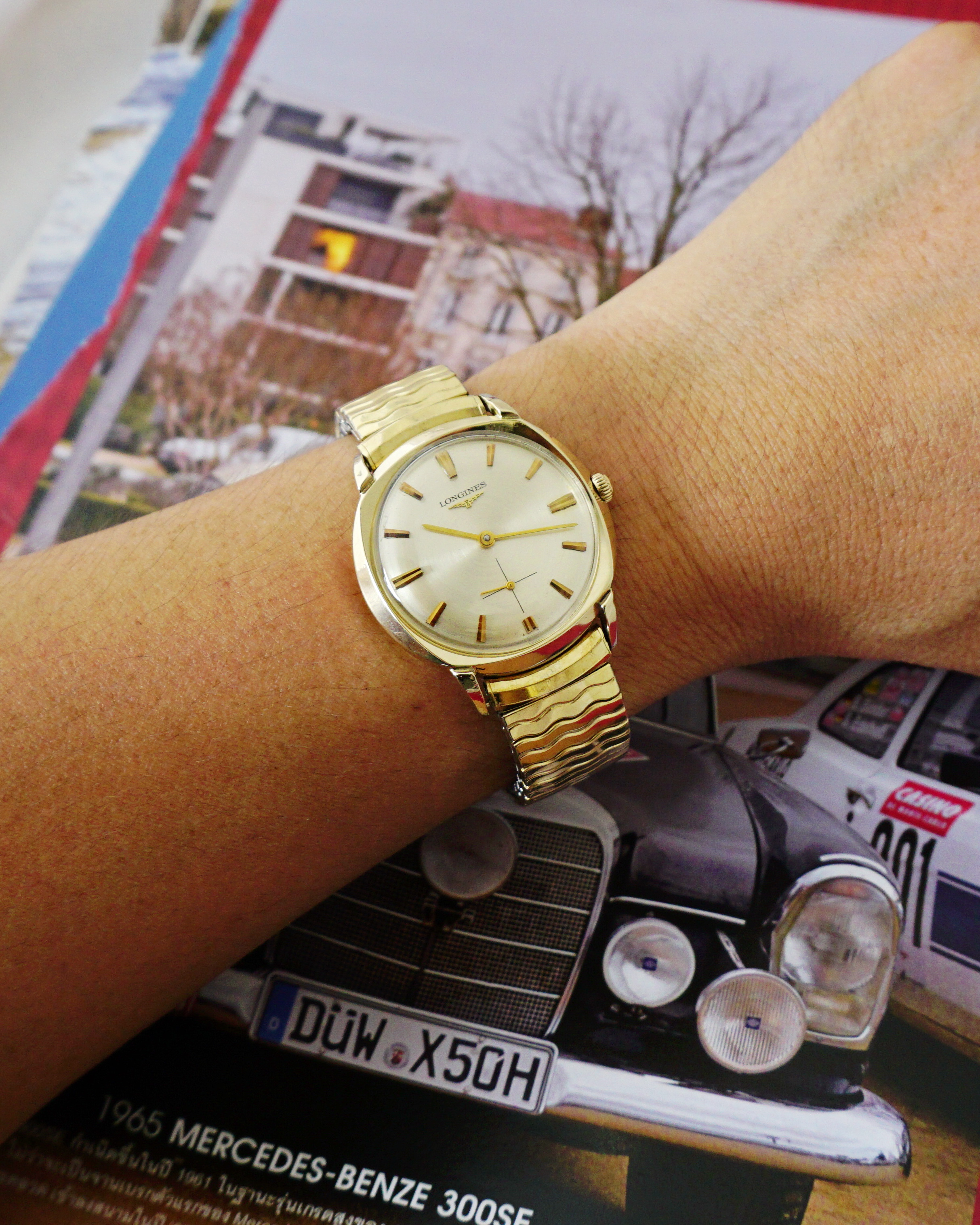 นาฬิกาเก่า LONGINES ไขลานสองเข็มครึ่ง