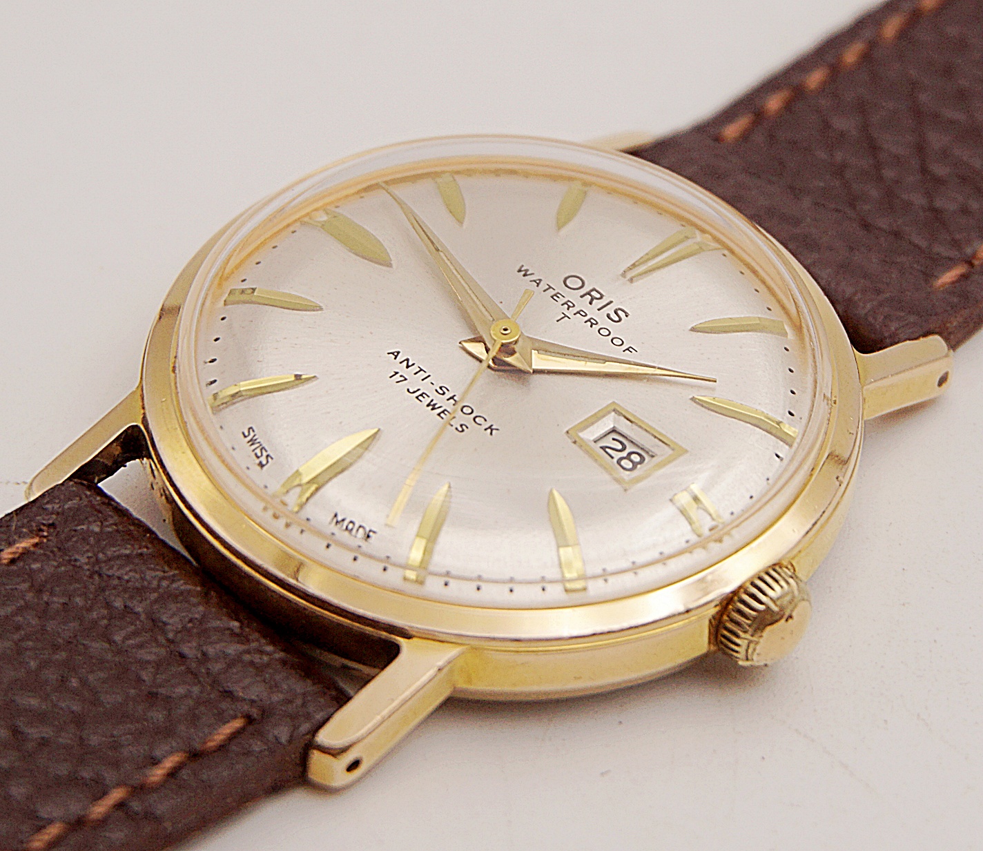 นาฬิกาเก่า ORIS ไขลาน