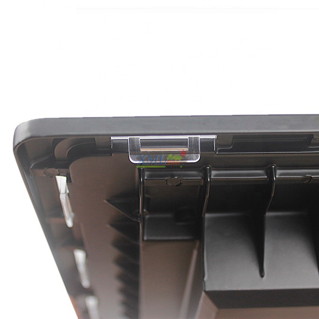 ไฟสปอตไลท์โซล่าเซลล์ 200W SLIM (แสง : เหลืองวอมไวท์)