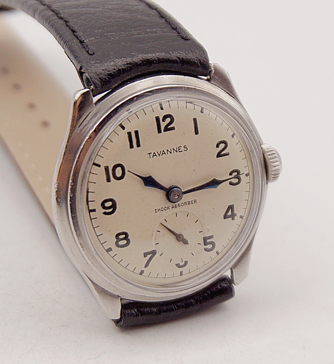 นาฬิกาเก่า TAVANNES ไขลานสองเข็มครึ่ง