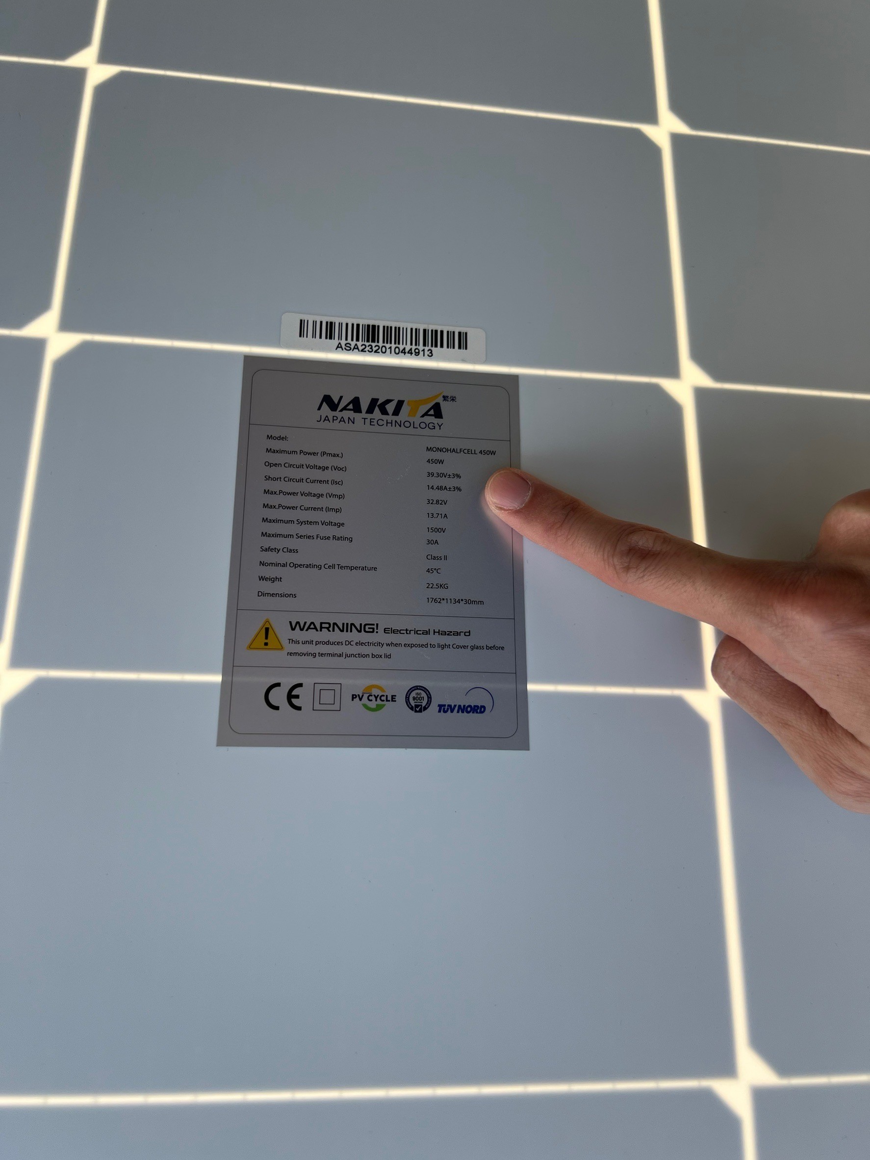 ปั๊มแช่สแตนเลส รุ่น PREMIUM 48V / 800W + เเผงโซล่าเซลล์ 450W (2 แผง)