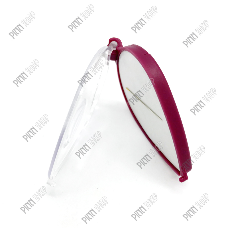 กล่องแม่เหล็กเก็บเข็ม พร้อมเข็มเย็บ 2 เล่ม