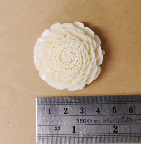 ดอกไม้ดูดน้ำหอม มะลิซ้อน 3.5cm Dia.