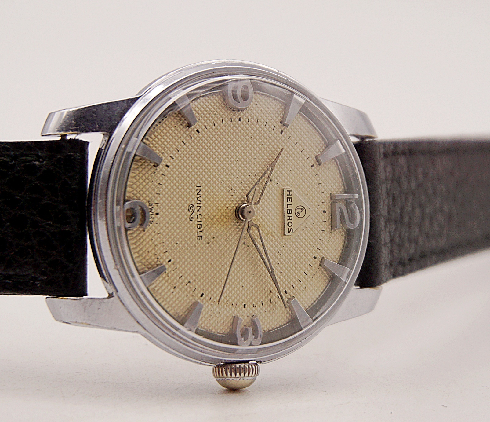 นาฬิกาเก่า HELBROS ไขลาน
