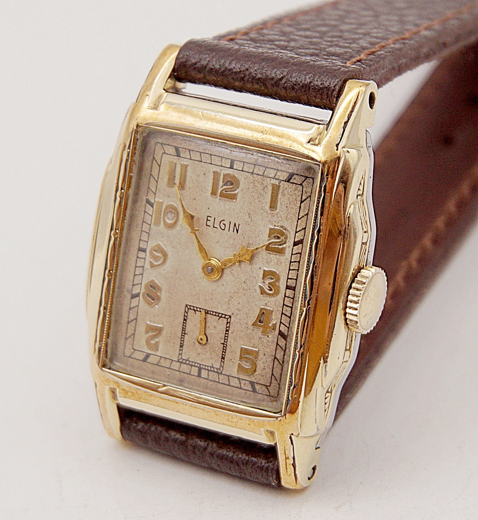 นาฬิกาเก่า ELGIN ไขลานสองเข็มครึ่ง