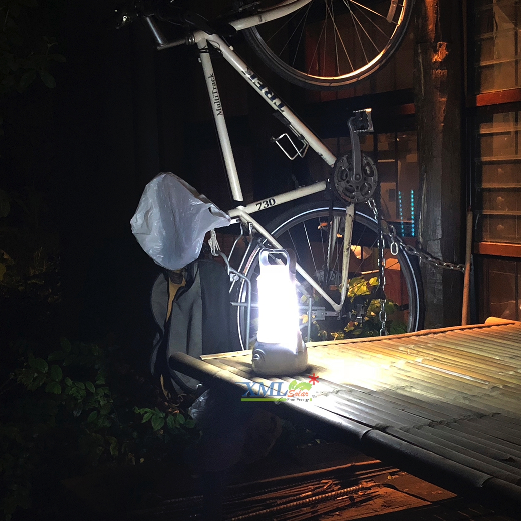 โคมไฟตะเกียงโซล่าเซลล์(สีขาว) ชุดใหญ่