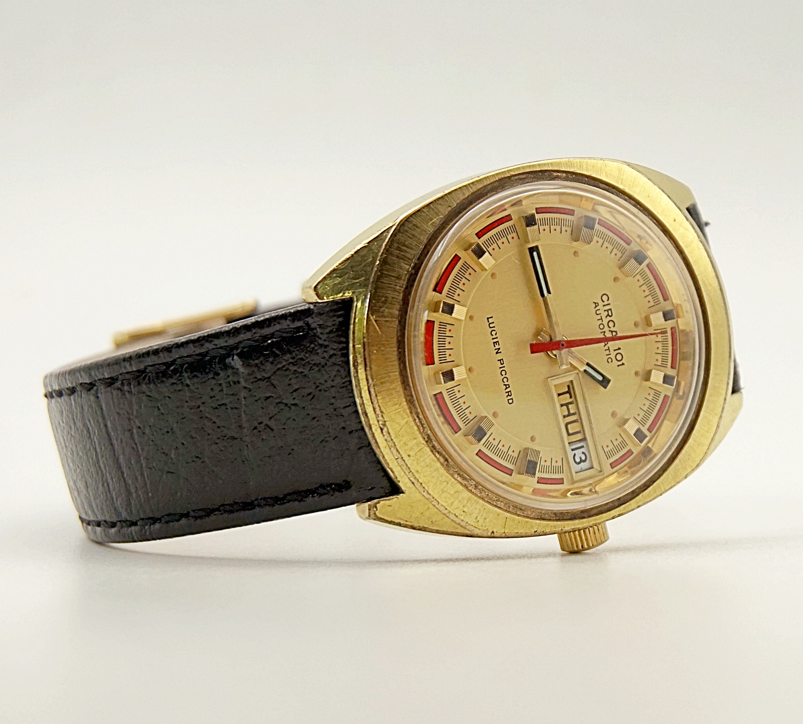 นาฬิกาเก่า LUCIEN PICCARD ออโตเมติก