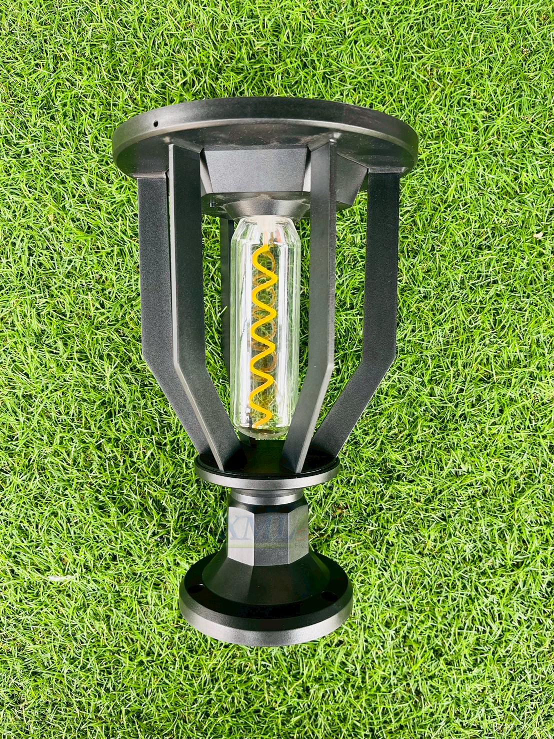 โคมไฟหัวเสาโซล่าเซลล์ LSXML-213A รุ่นฮอตดอก (แสง : เหลืองวอมไวท์)