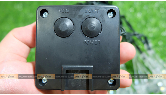 ไฟกระพริบโซล่าเซลล์ รูป หยดน้ำ 30 ชิ้น (เเสง : เหลืองวอมไวท์)