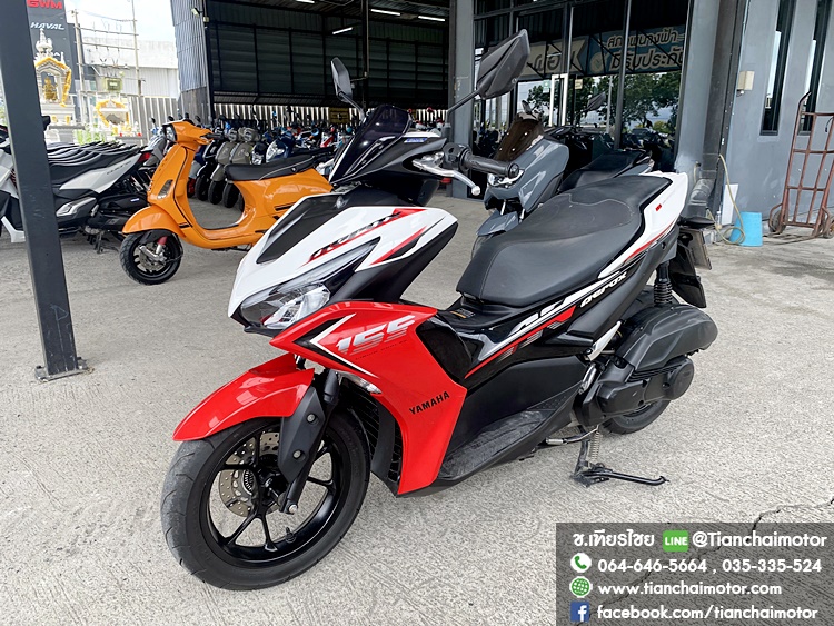 ★ดาวน์2,000★AEROX ปี66 เครื่องเดิมๆ วิ่งน้อย เครื่องแน่นๆ ประหยัดน้ำมัน ศูนย์ดี ชุดสีสวยรอบคัน ราคา 55,900