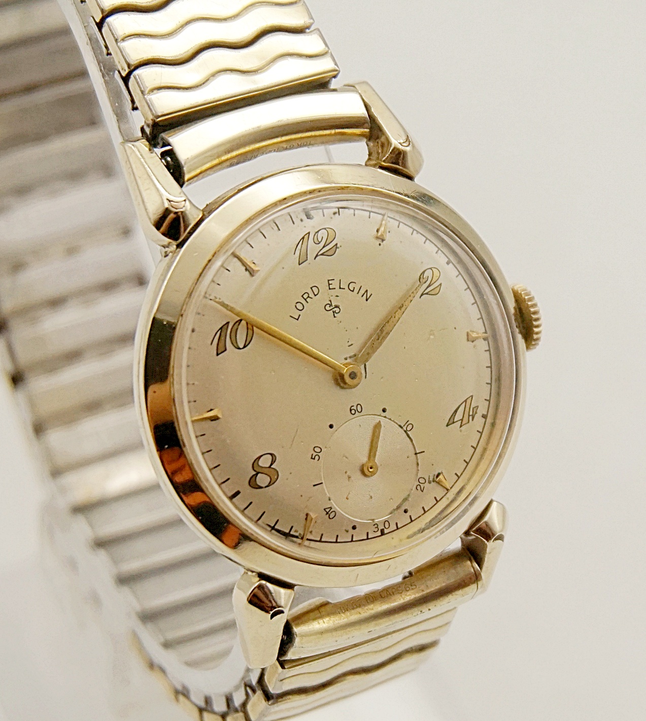 นาฬิกาเก่า LORD ELGIN ไขลานสองเข็มครึ่ง