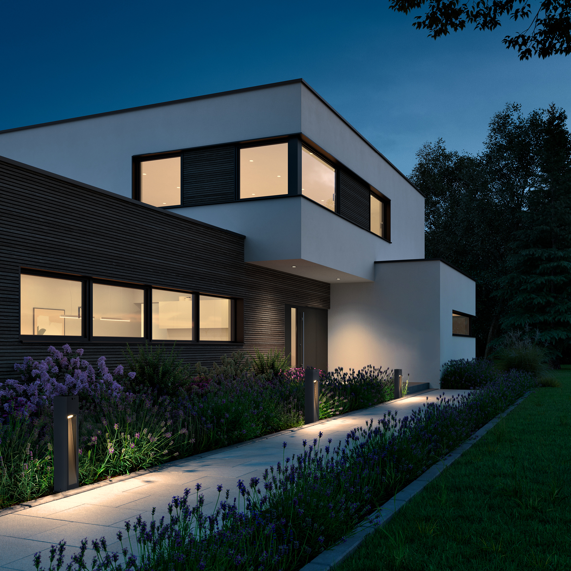 โคมไฟตั้งพื้นโซล่าเซลล์ รุ่น SGL-18 (แสง : เหลืองวอมไวท์)