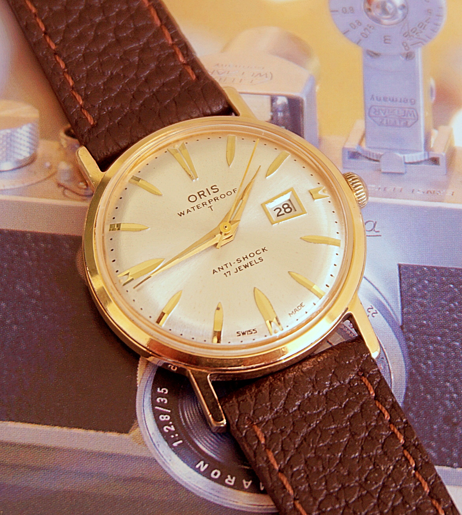 นาฬิกาเก่า ORIS ไขลาน