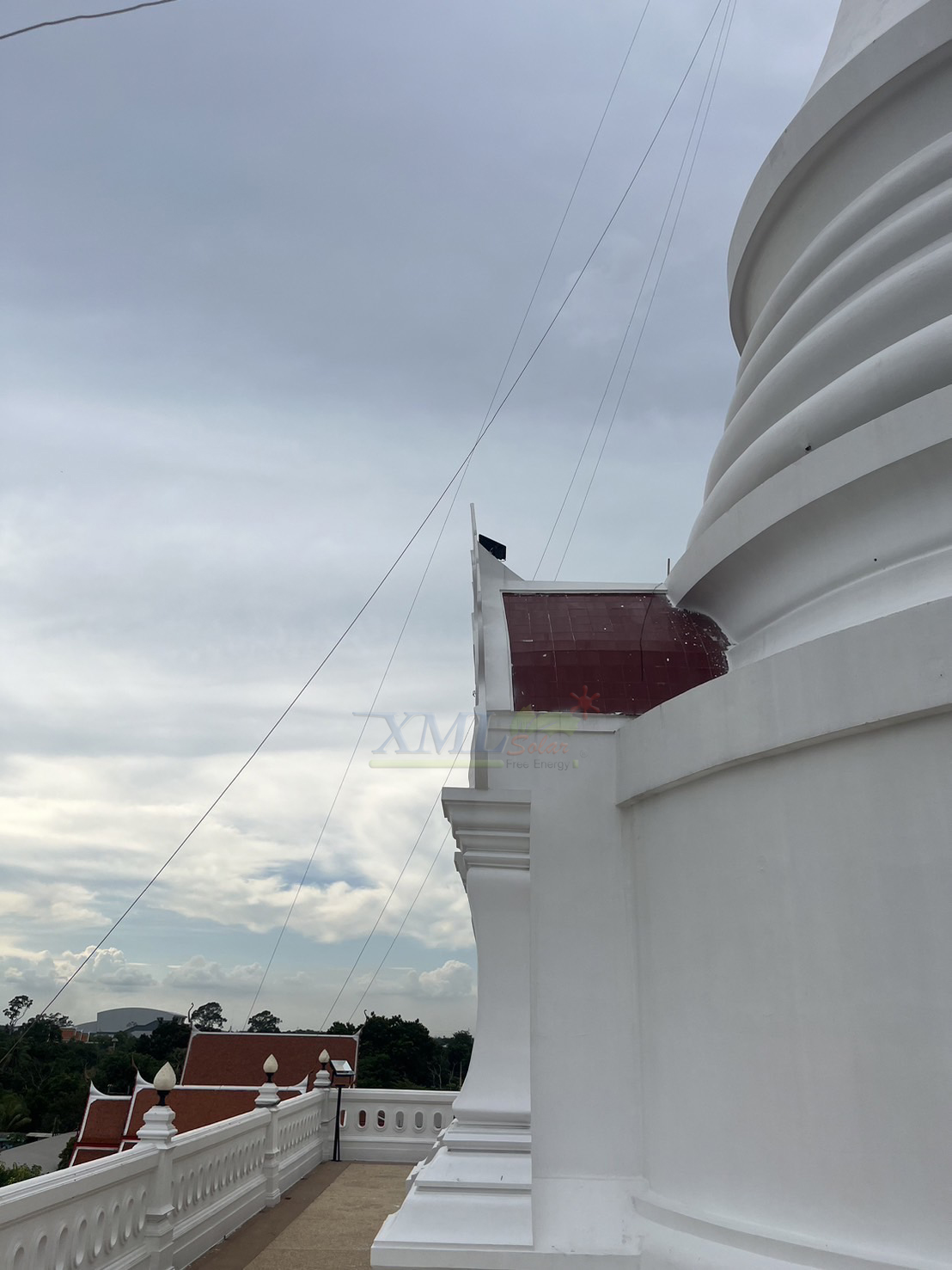 ขายึดส่องป้าย ไซต์กลาง 120 ซม. สำหรับสปอร์ตไลท์ รุ่น PT05-Q