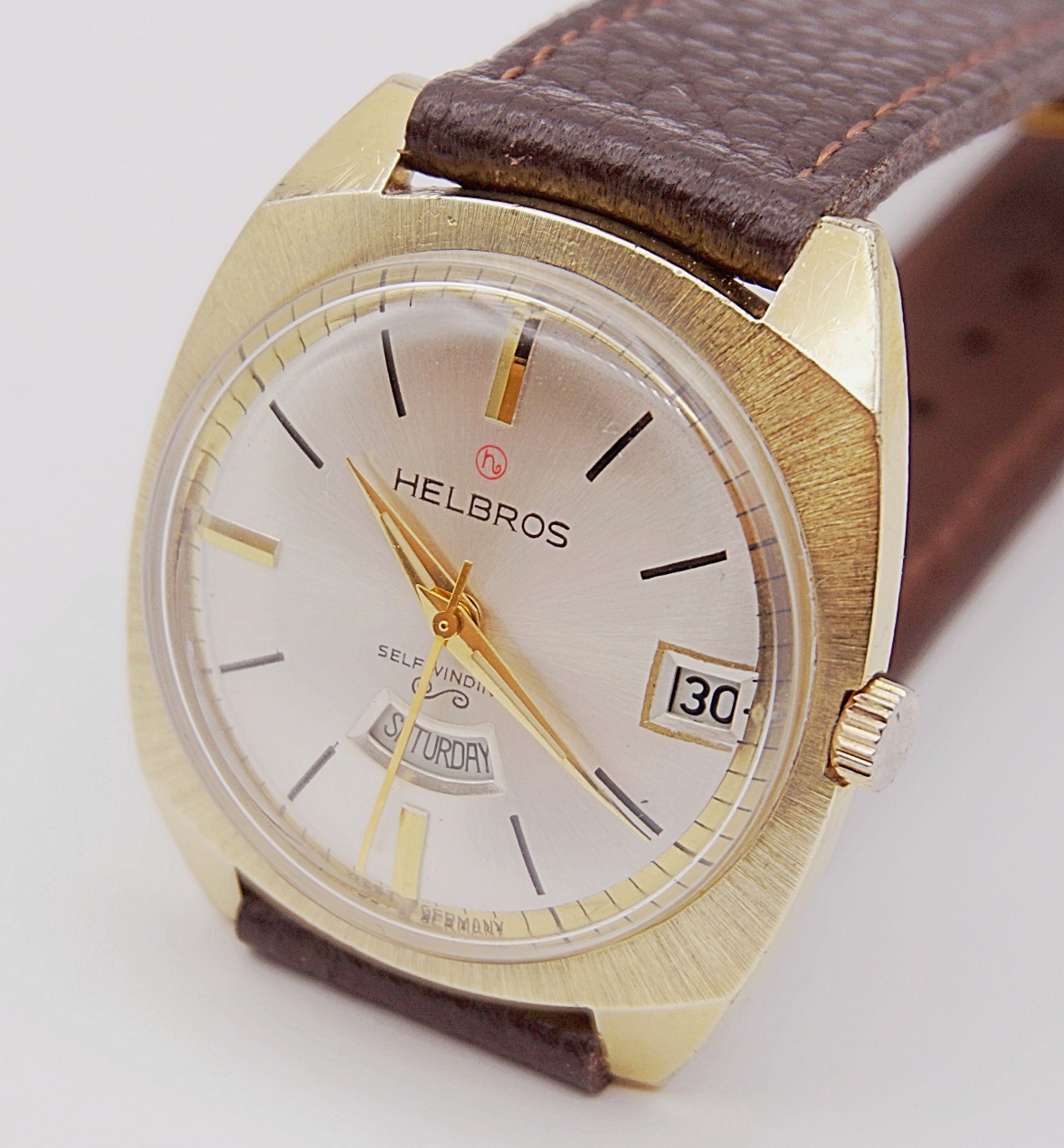 นาฬิกาเก่า HELBROS ออโตเมติก