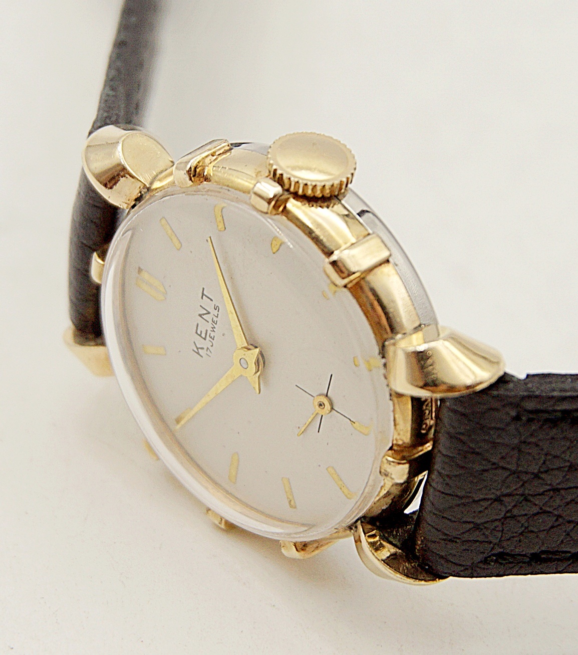 นาฬิกาเก่า KENT ไขลานสองเข็มครึ่ง