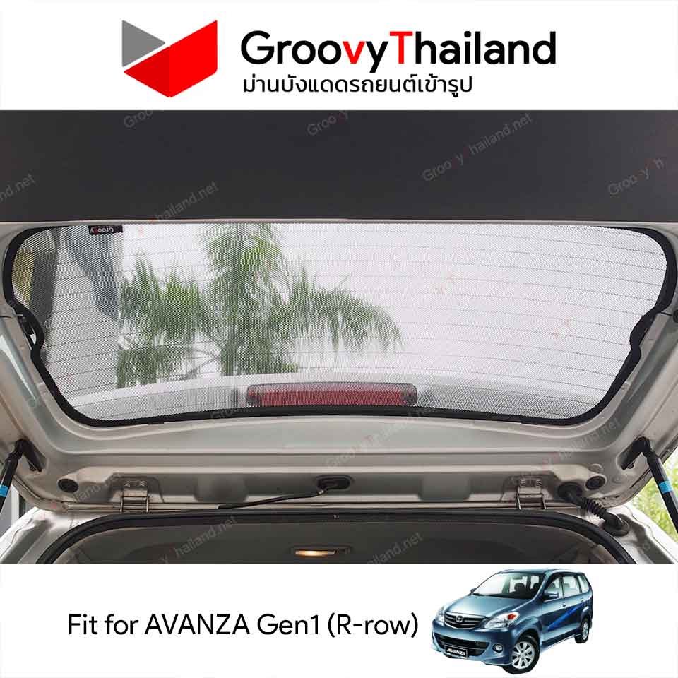 ม่านหลัง TOYOTA AVANZA Gen1 R-row (1 pcs)