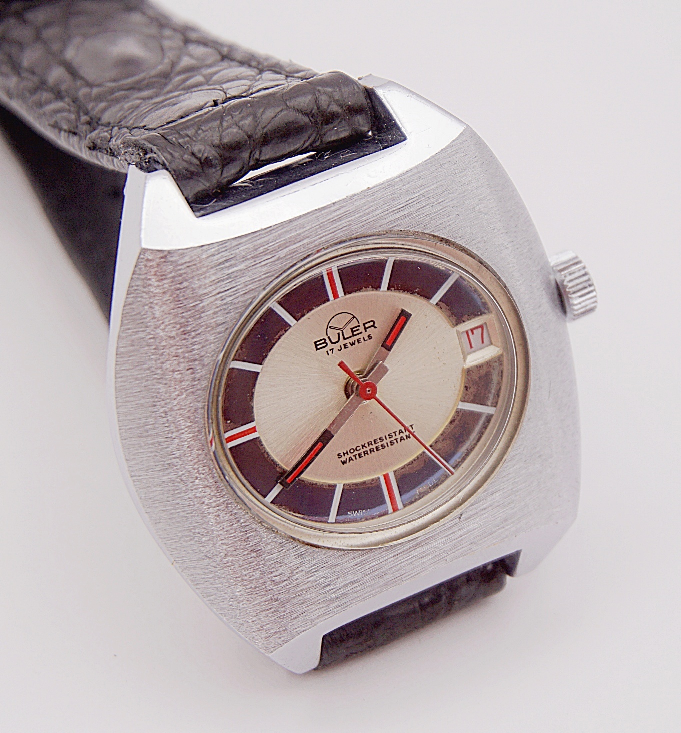 นาฬิกาเก่า BULER ไขลาน