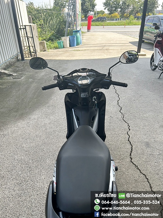 WAVE110I ปี66 ล้อแม็กซ์ สตาร์ทมือ วิ่งเพียง 1600 กิโล สภาพเหมือนใหม่ เครื่องเดิมๆ ศูนย์ดี ชุดสีสวยเป๊ะ รถพร้อมใช้งาน ราคา 41,500