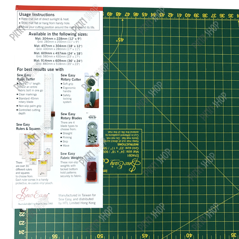 แผ่นรองตัด ขนาด 60 x 45 ซม.