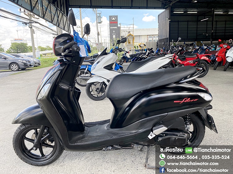 ★ดาวน์2,000★GRAND FILANO ปี 66 สีดำ เครื่องเดิมดี ชุดสีสวย ประหยัดน้ำมัน เครื่องดี ศูนย์ดี ใช้งานได้ทั้งครอบครัว ราคา 49,900