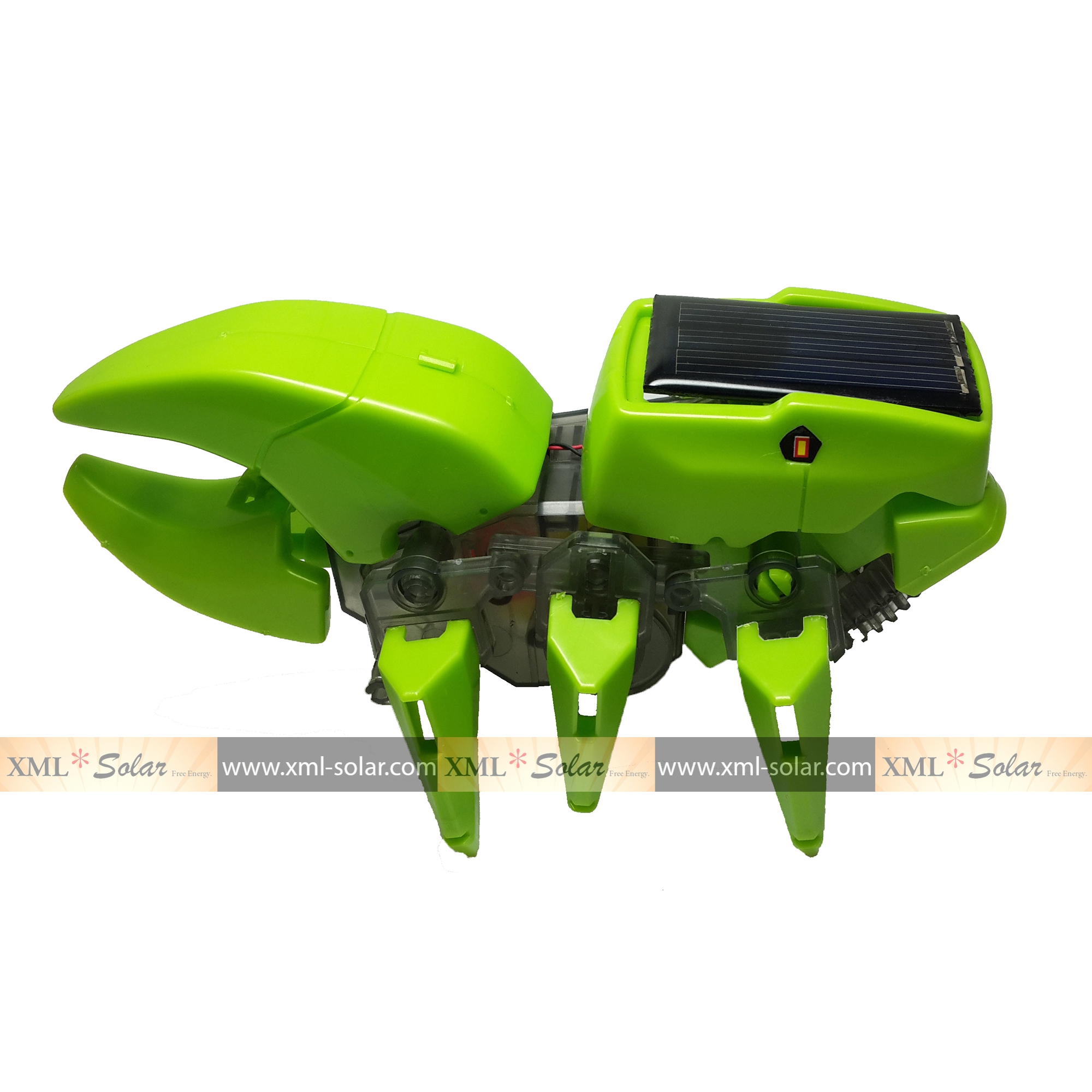 ของเล่นพลังงานแสงอาทิตย์ รุ่น 4 -in-1 (สีเขียว) (1 แถม 1)