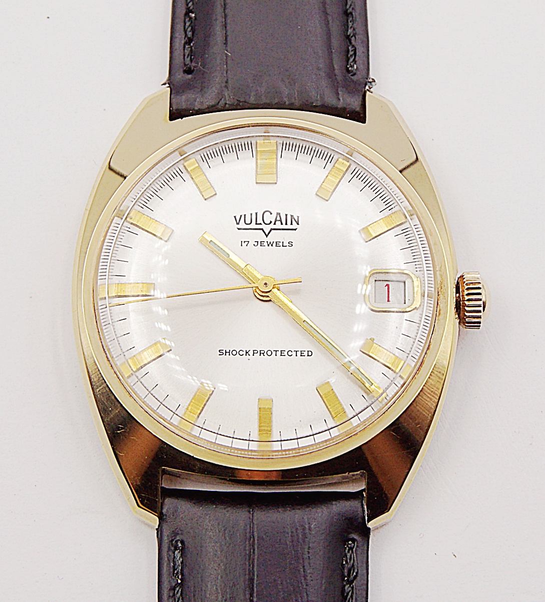 นาฬิกาเก่า VULCAIN ไขลาน