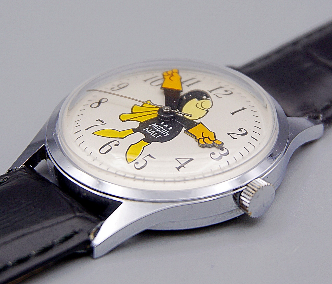 นาฬิกาเก่า MIGHTY MALT BY HELBROS ไขลาน