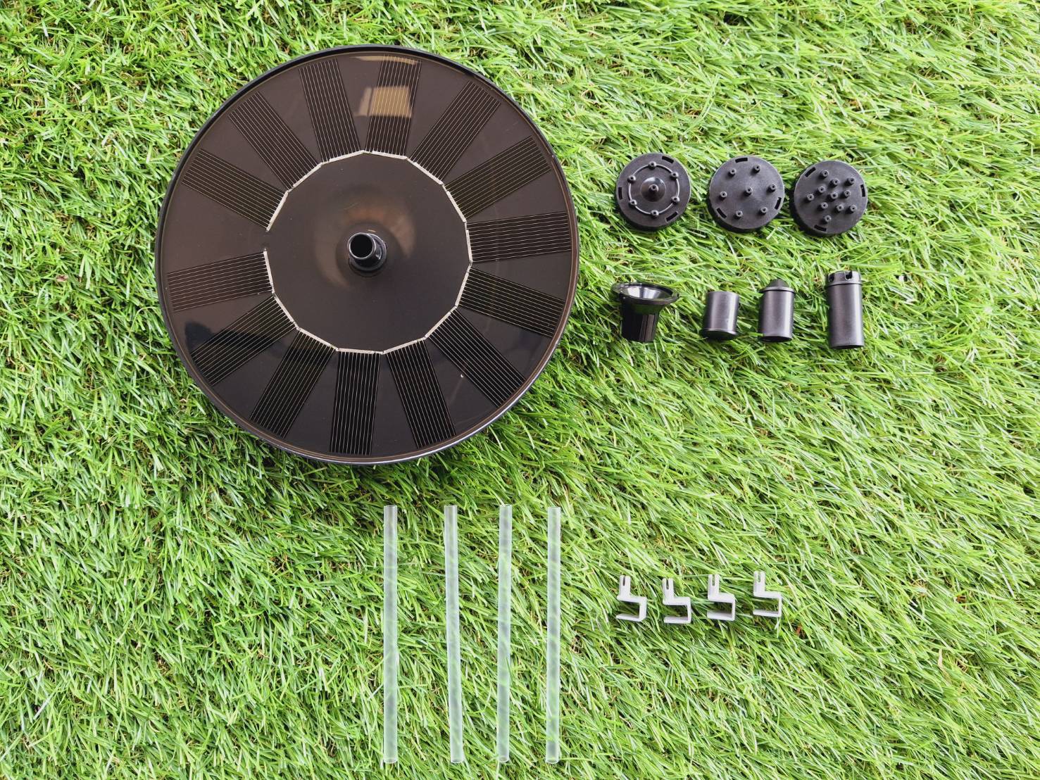 Fountain with solar energy (Circle shape)