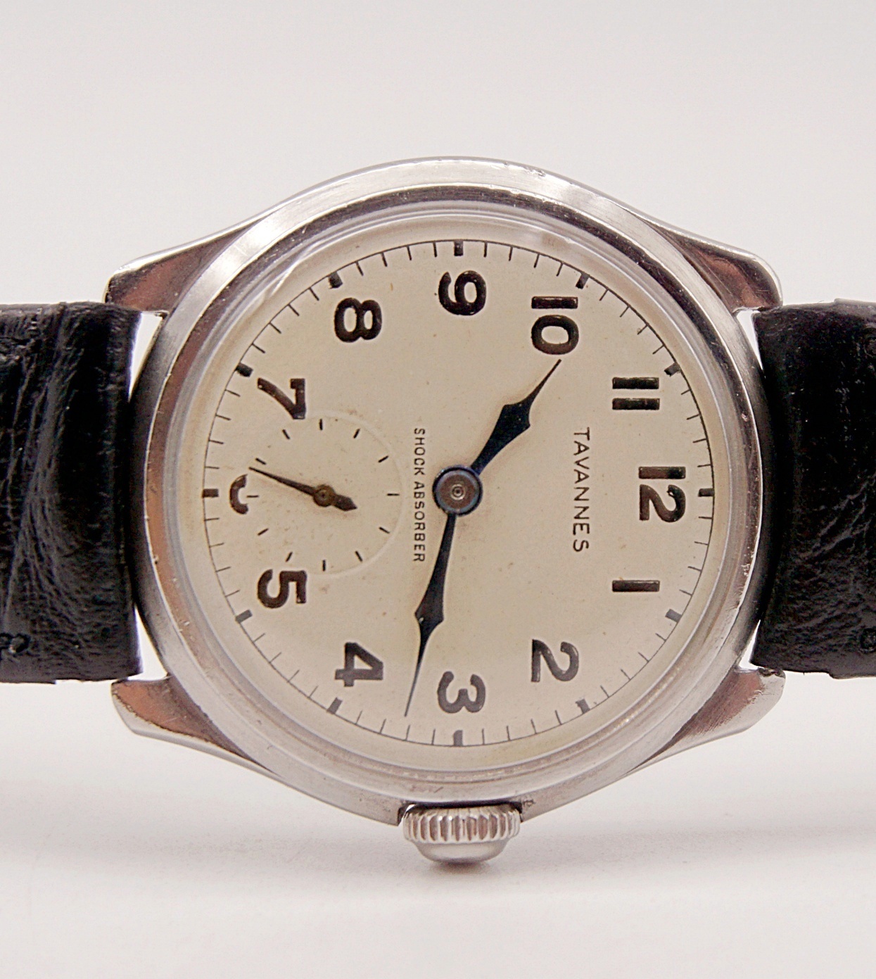 นาฬิกาเก่า TAVANNES ไขลานสองเข็มครึ่ง