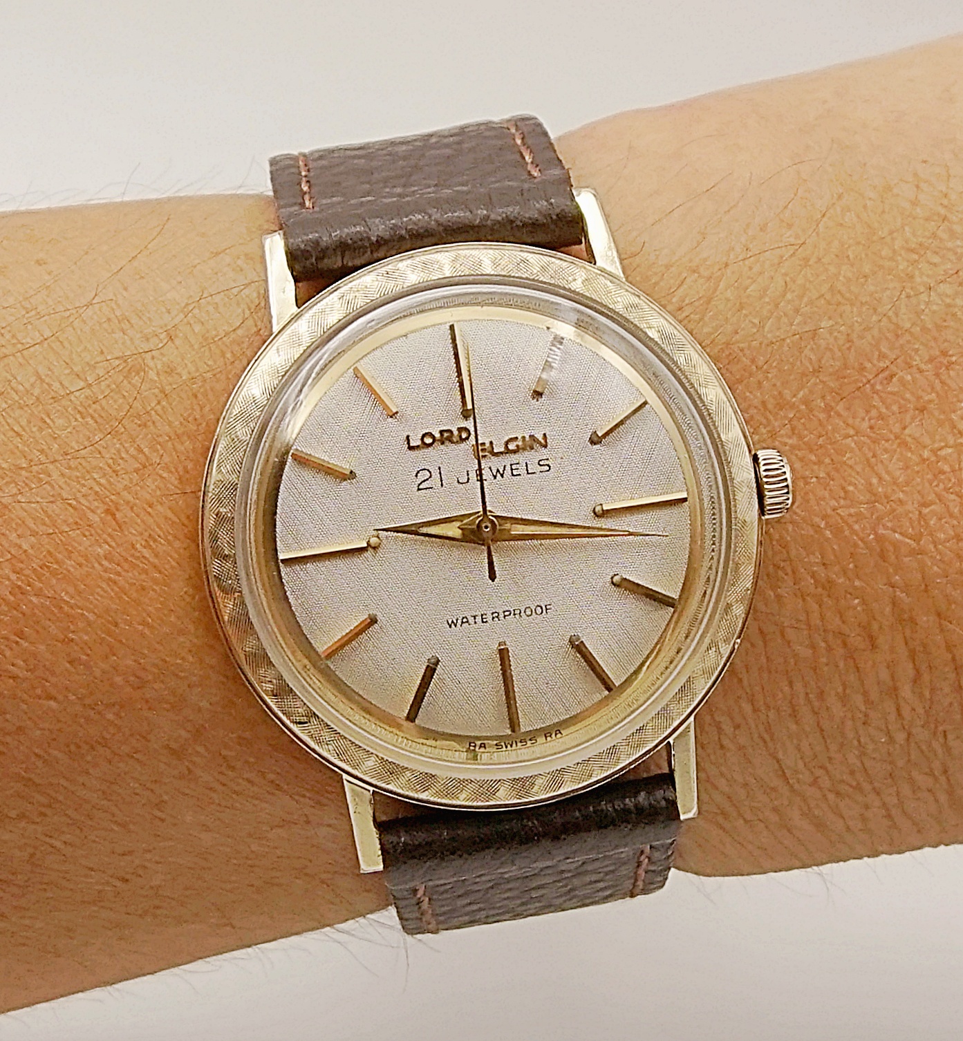 นาฬิกาเก่า LORD ELGIN ไขลาน