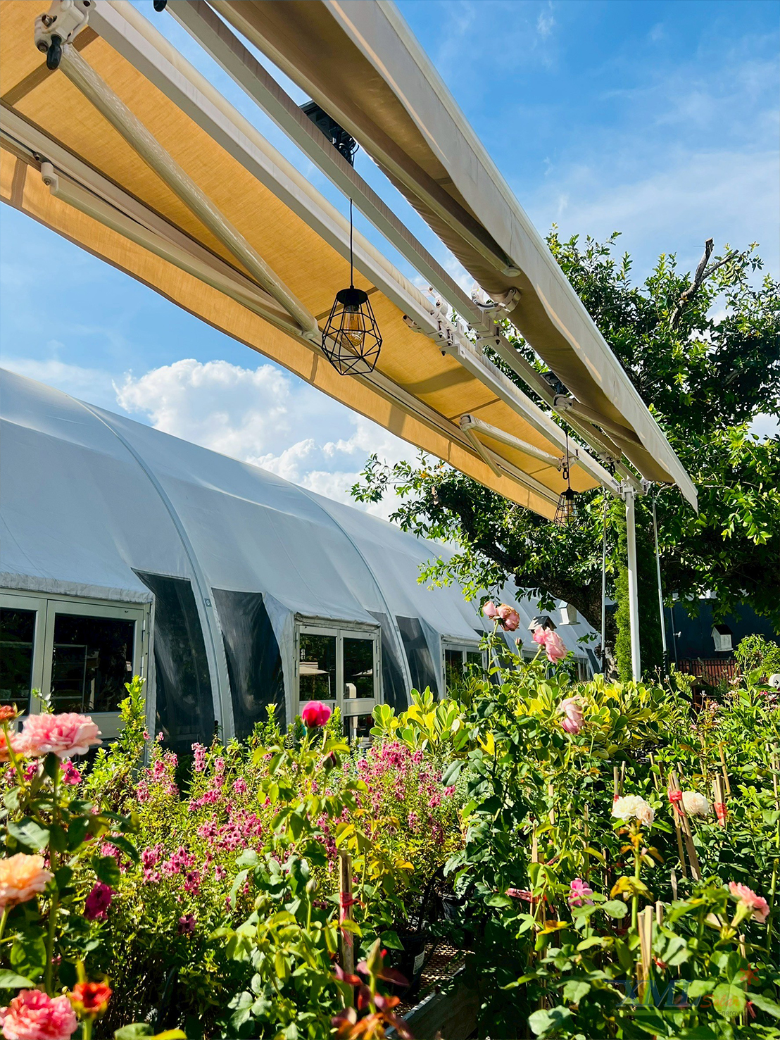 โคมไฟโซล่าเซลล์ ติดเพดาน รุ่น YL008-5A (แสง : เหลืองวอมไวท์)