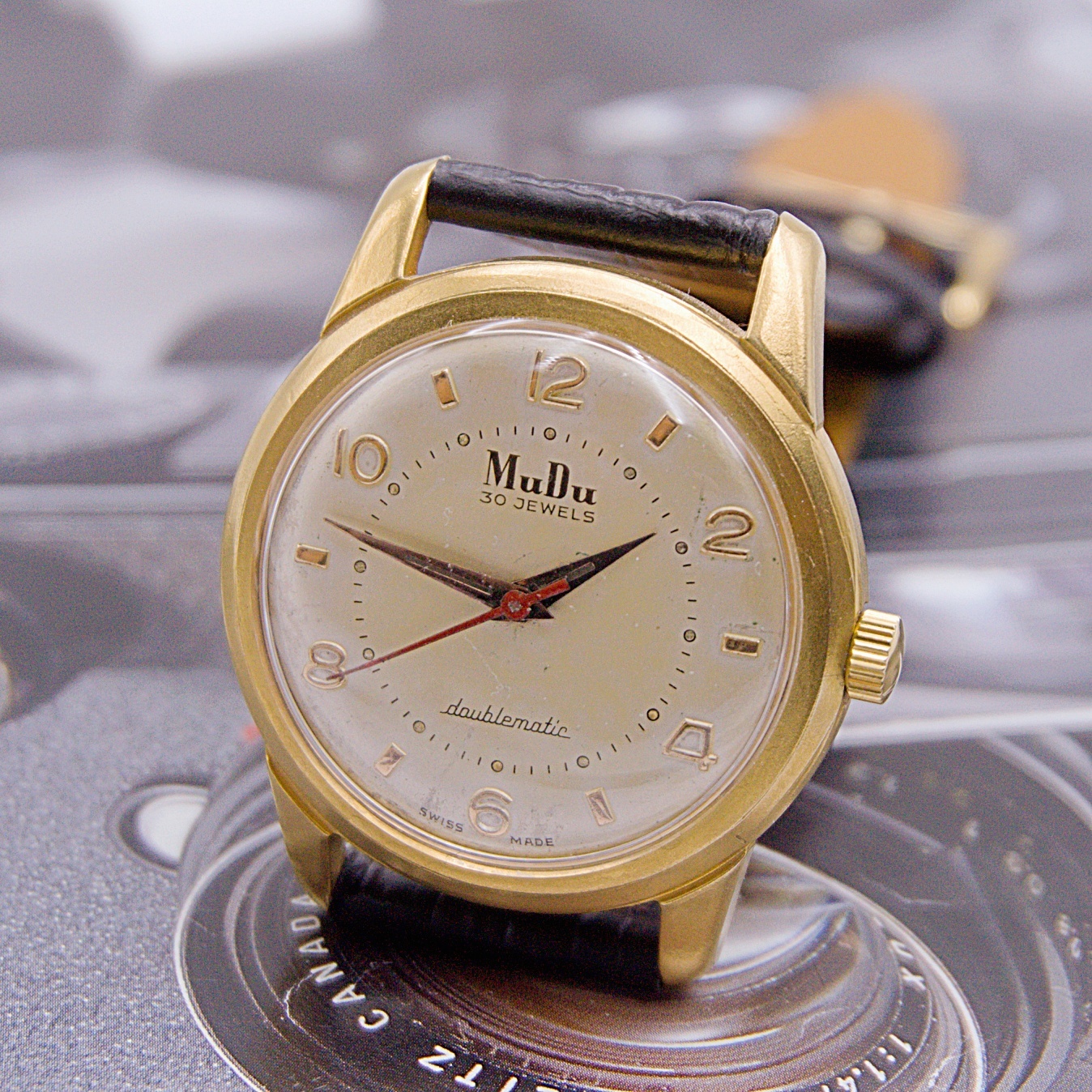 นาฬิกาเก่า MUDU ออโตเมติก