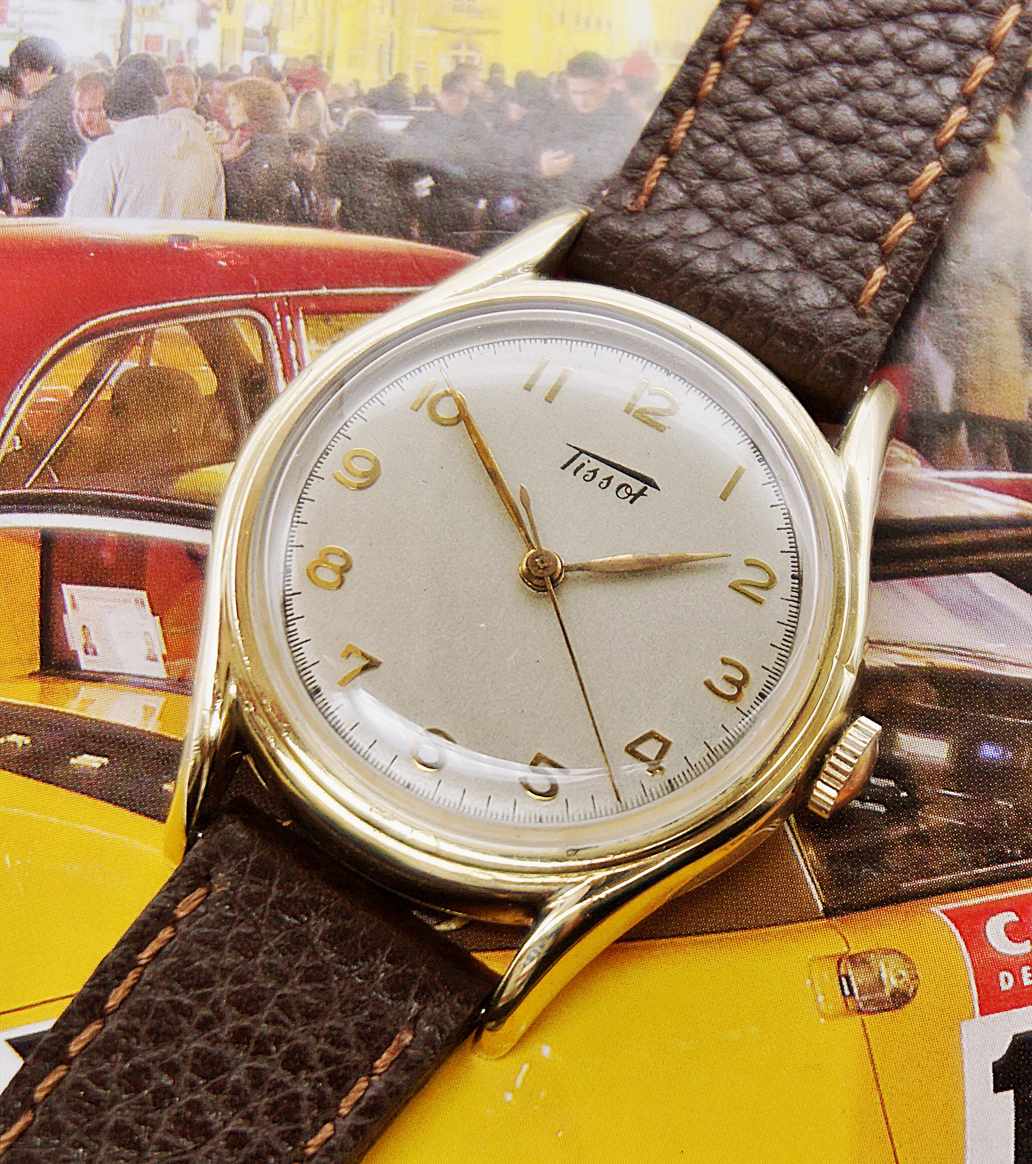 นาฬิกาเก่า TISSOT ออโตเมติกครึ่งรอบ