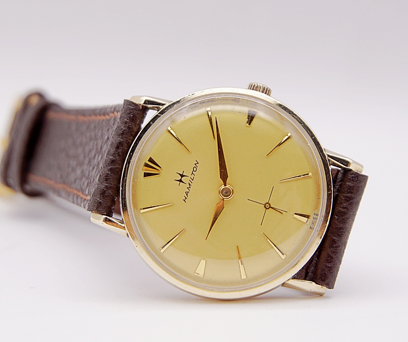 นาฬิกาเก่า HAMILTON ไขลาน