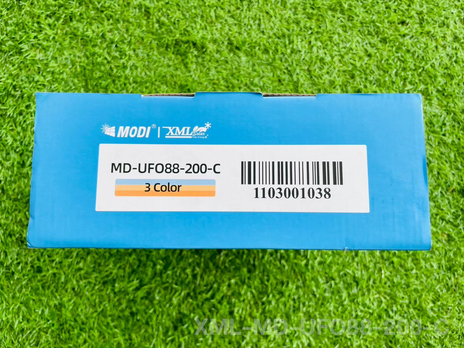 โคมไฟโซล่าเซลล์ ติดเพดาน MD-UFO88 รุ่น C (เปิดได้ 3 แสง)