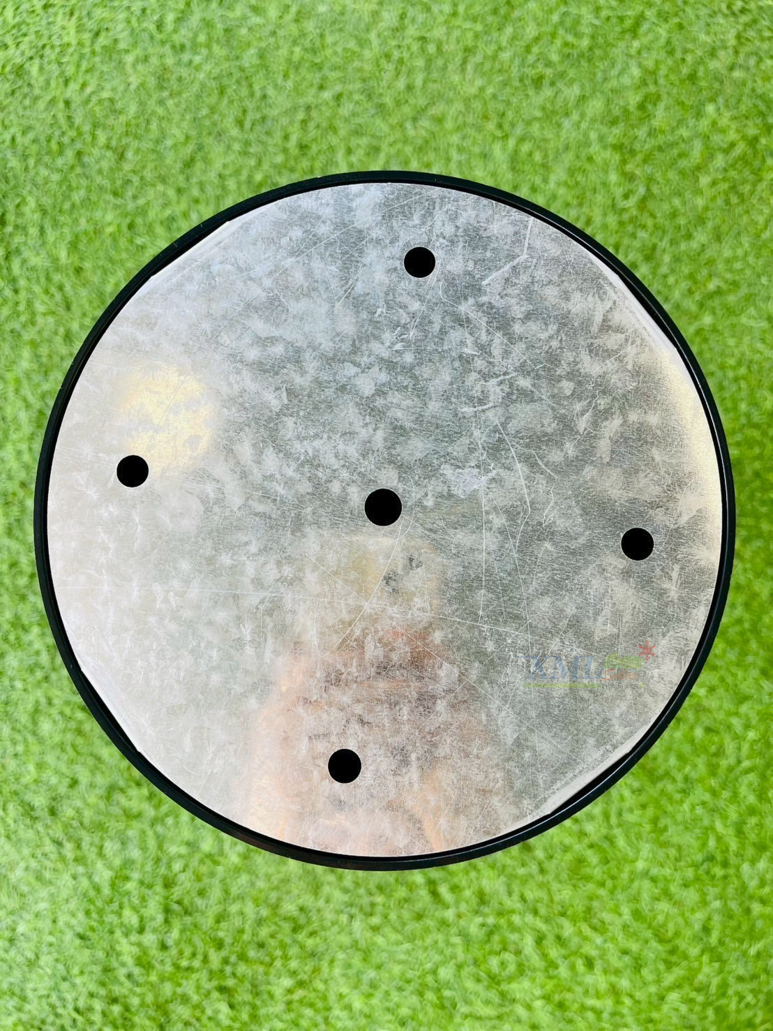 โคมไฟตั้งพื้นโซล่าเซลล์ 60CM สไตล์โมเดิร์นทรงกลม (แบบเงา) (แสง : เหลืองวอมไลท์)