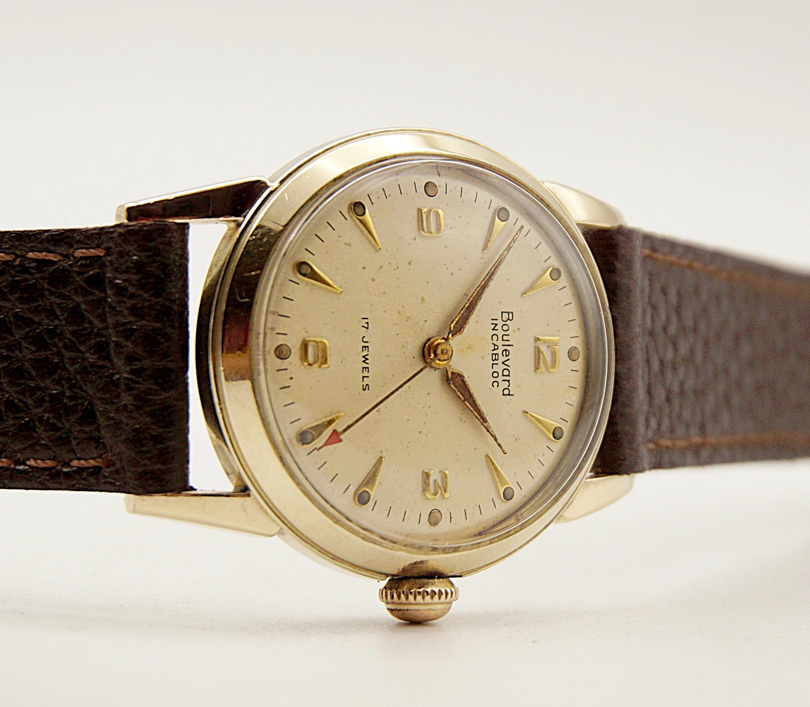 นาฬิกาเก่า BOULEVARD ไขลาน